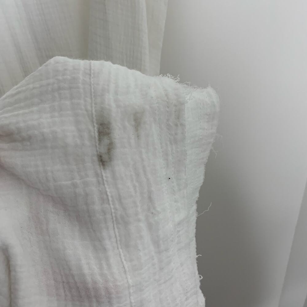 Mikoh Mirakami Cover Up Kaftan Bone White Womens New 2 or US Medium - Picture 6 of 16